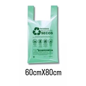 SACOLA PADRAO MERCADO / PREFEITURA MED.60X80 PC. C/160UN 3KG