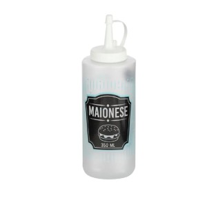 BISNAGA DE PLASTICO P/MAIONESE 350ML PLASDURAN