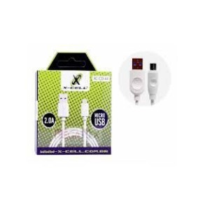 CABO P/CELULAR USB X V8 2,0A X-CELL 1 MT1
