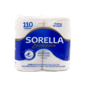 PAPEL TOALHA SORELLA PC C/2UN X55 TOLHAS