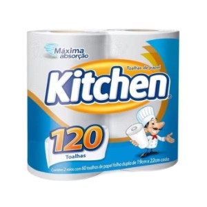 TOALHA PAPEL P/ COZINHA  KITCHEN  PC C/ 02UN